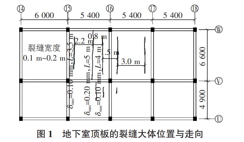 地下室頂板開裂漏水怎么處理(裂縫成因分析及處理方案)1