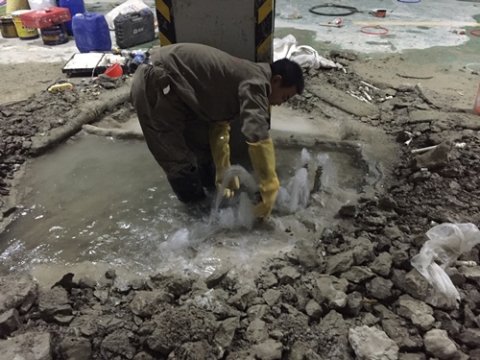 地下室連通口變形縫防水堵漏施工工藝