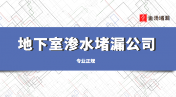 正規(guī)地下室防水堵漏公司