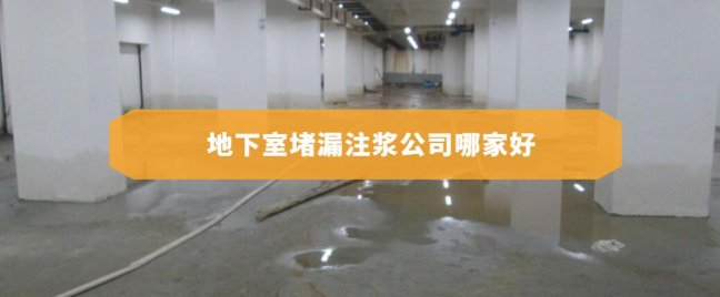 地下室堵漏注漿公司哪家好